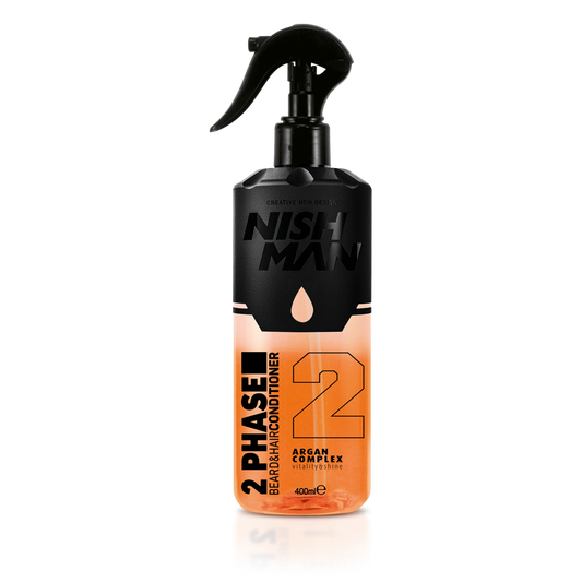 NISHMAN 2 Phase Beard & Hair Conditioner - Argan Complex