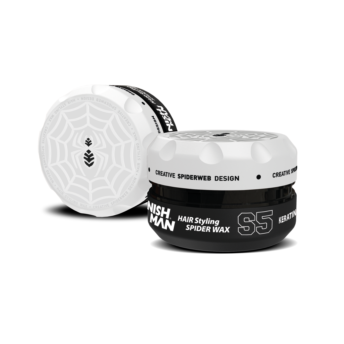 NISHMAN Hair Styling Spider Wax S5 - KERATIN!
