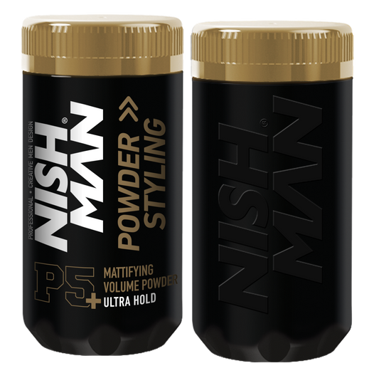 NISHMAN Hair Styling Powder Wax Matte - P5+