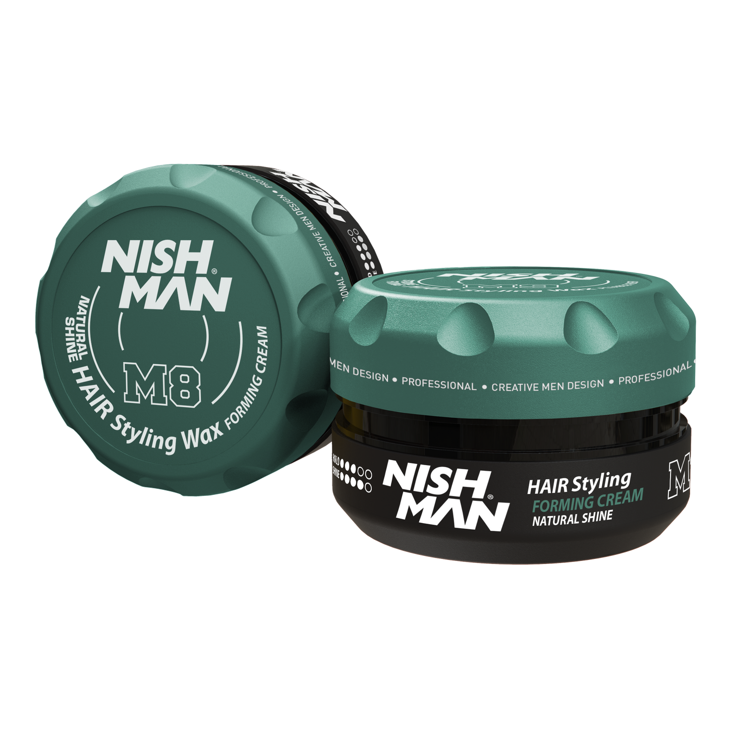 NISHMAN Natural Shine Hair Styling Wax Forming Cream - M8