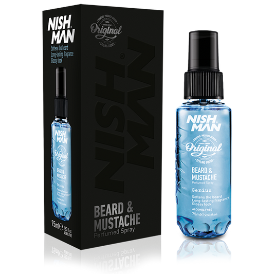 NISHMAN Beard & Mustache Perfume Spray - GENIUS